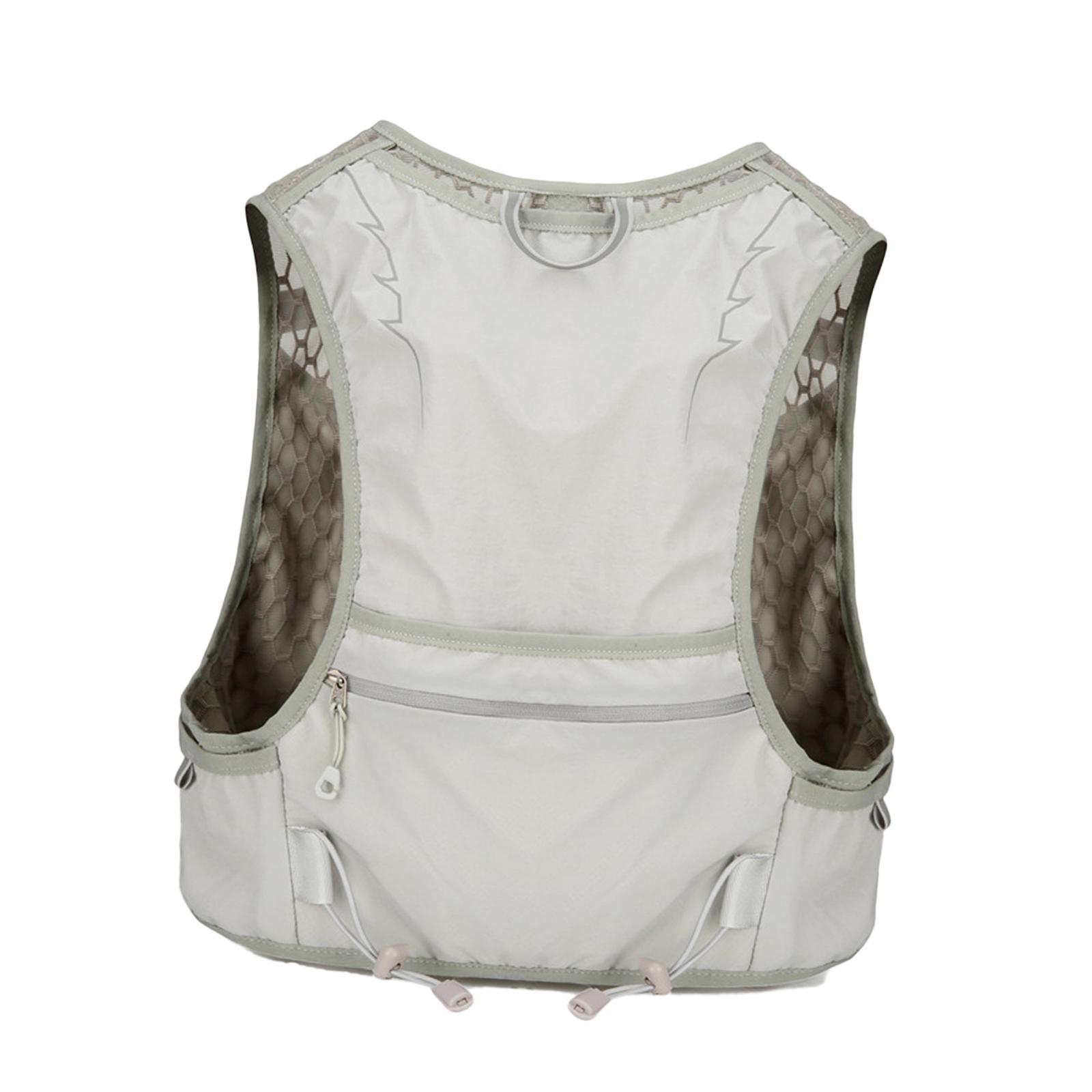 Running Gear Bag For Men - Gilet d'hydratation avec plusieurs poches, équipement