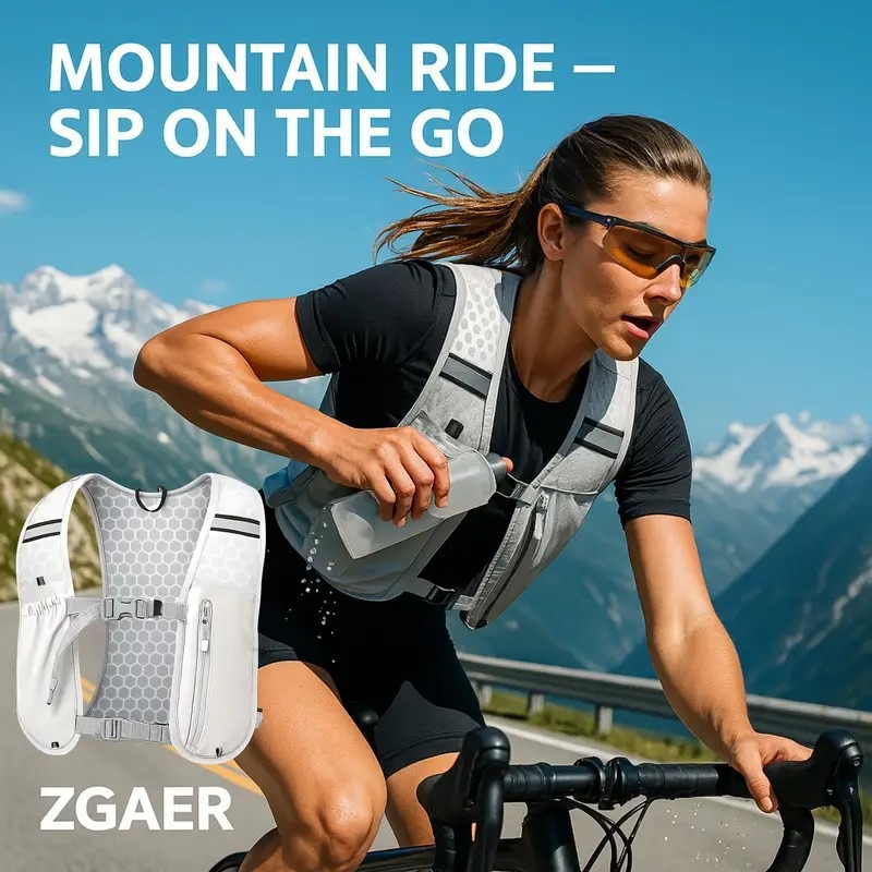 Running Jogging Gear - Nouveau Gilet d'hydratation ultraléger pour la