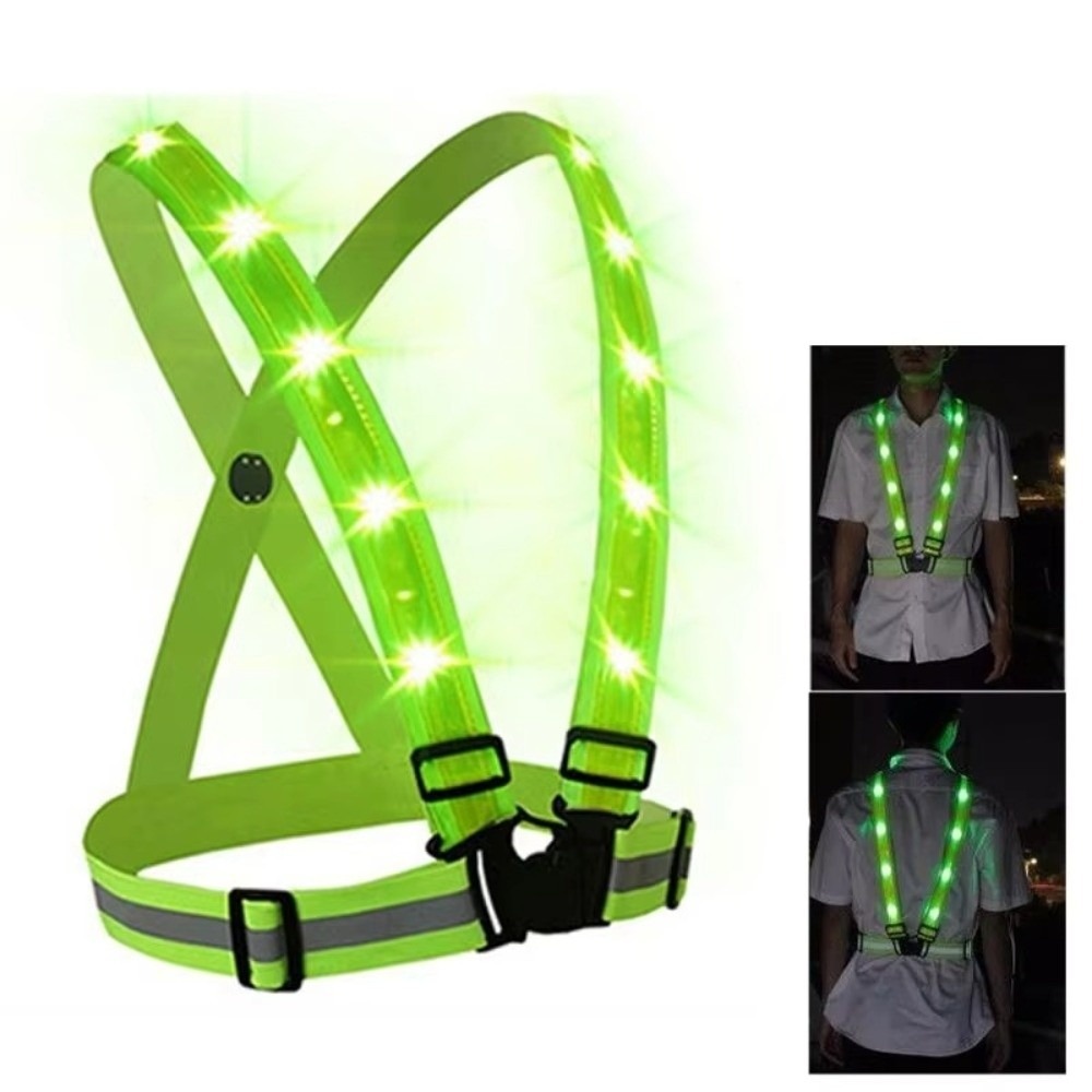 Running Gear Reflective - Nouveau gilet de sécurité LED en