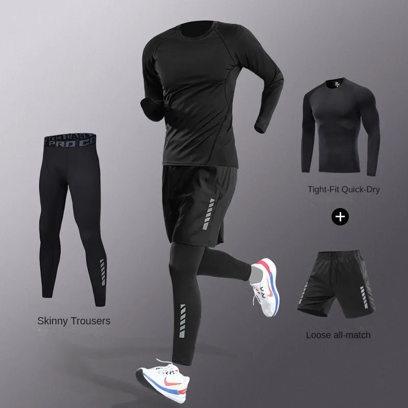 3-7 pièces hommes fibre de gla - Running Jogging Gear avis et prix