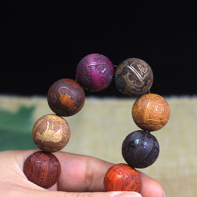 Bracelet bouddhiste en bois de - Running Gear Design avis et prix