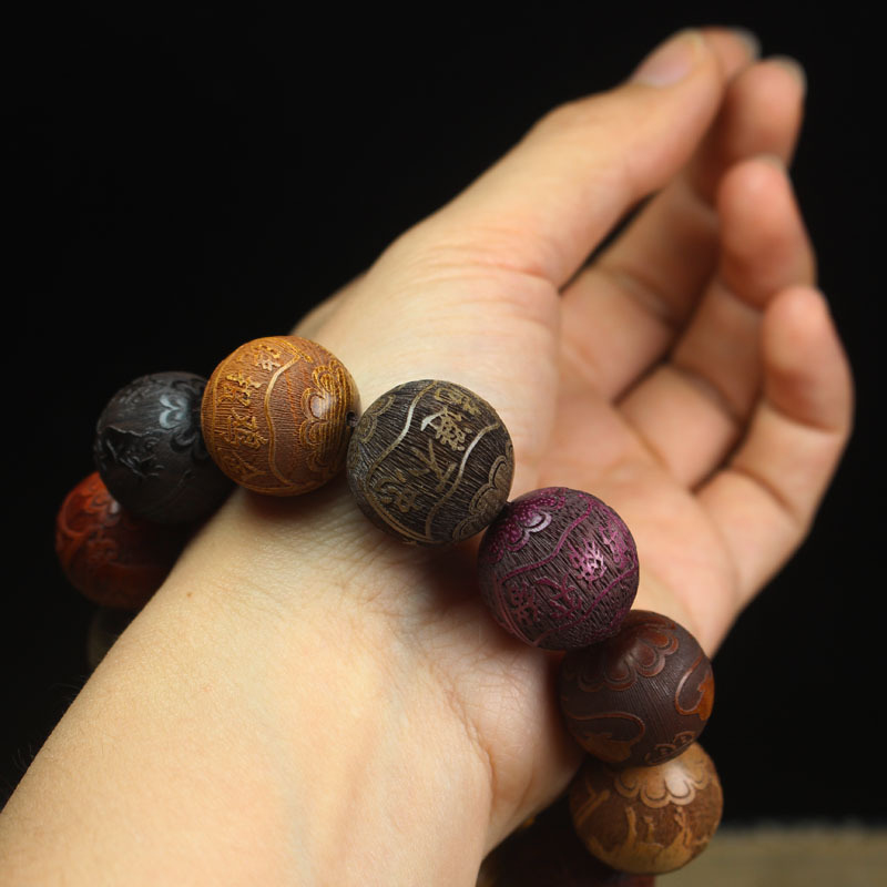 Bracelet bouddhiste en bois de - Running Gear Design avis et prix