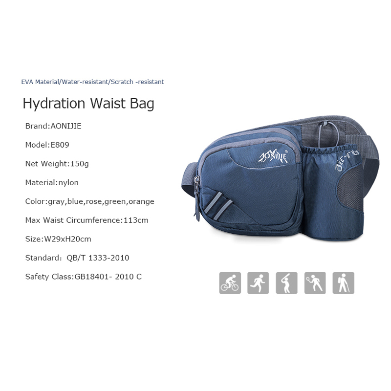 AONIJIE E809 Sac banane d'hydr - Running Jogging Gear avis et prix
