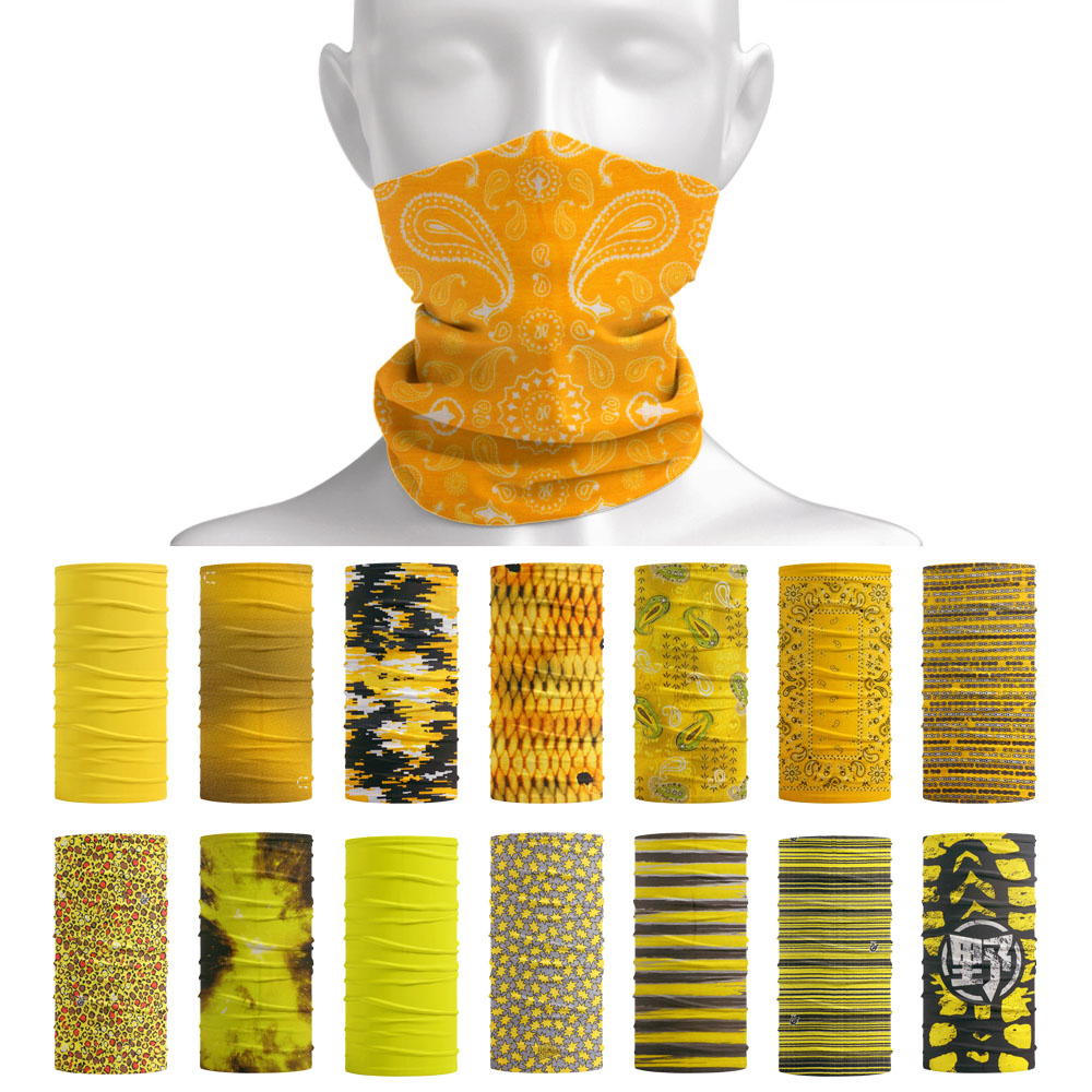 Couleur vive Tube foulard femm - Running Gear Yellow avis et prix