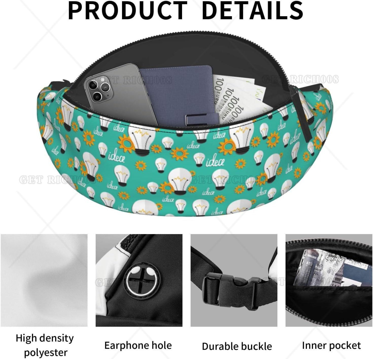 Sacs banane à bandoulière pour - Running Gear Bag For Men avis et prix