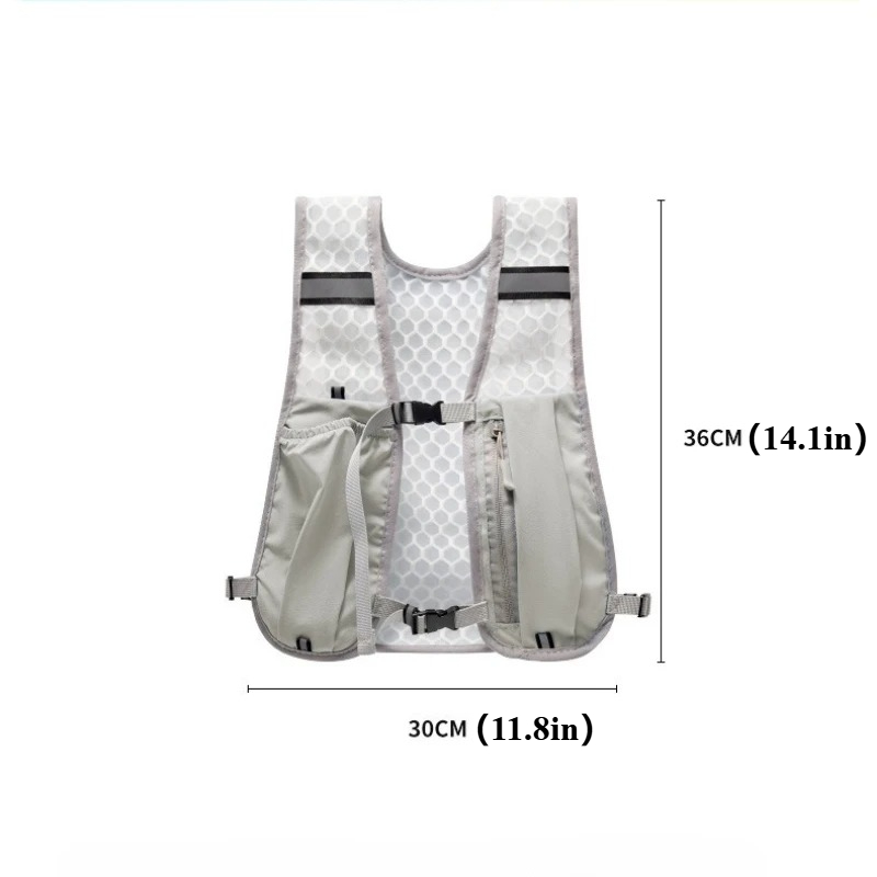 Gilet de rangement pour vélo,  - Running Gear Reflective avis et prix